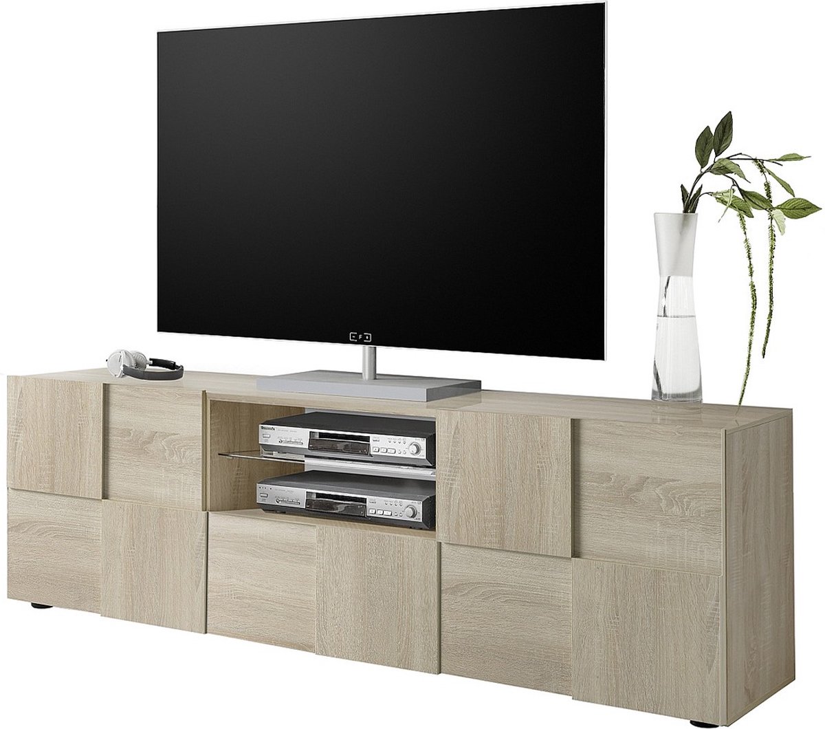 CaliCosy Tv-meubel 2 deuren 1 lade l181 cm dama