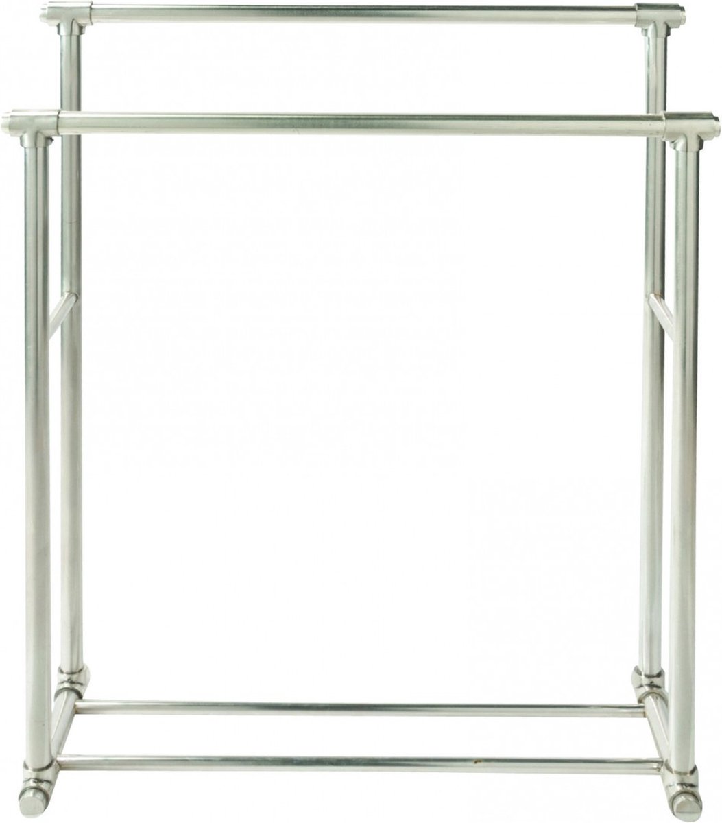 Signature Handdoekenrek met twee messing stangen