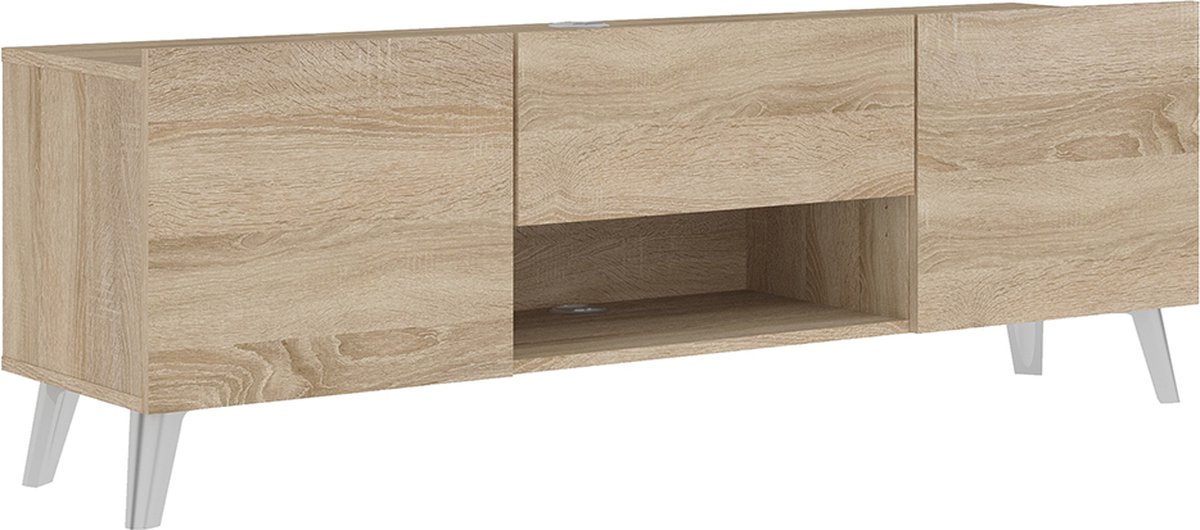CaliCosy Tv-meubel 2 deuren 1 lade brighton 2 l140 cm x 46,5 cm