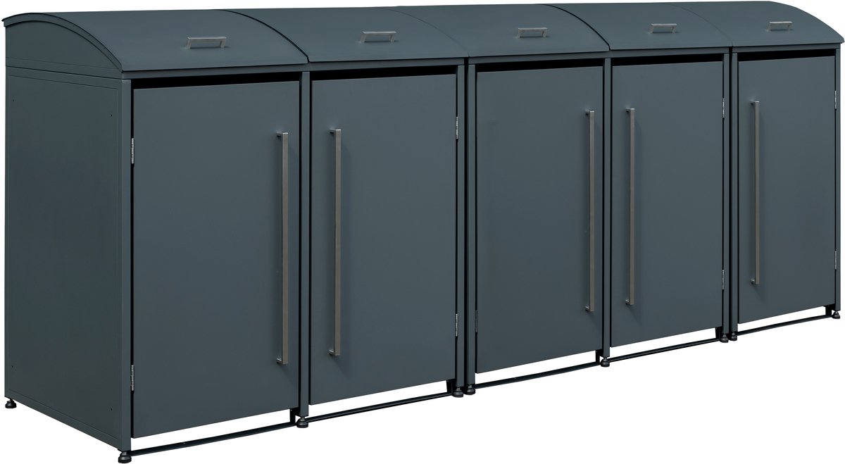 Westmann Moderna containerombouw afvalbak kliko ombouw 5 containers