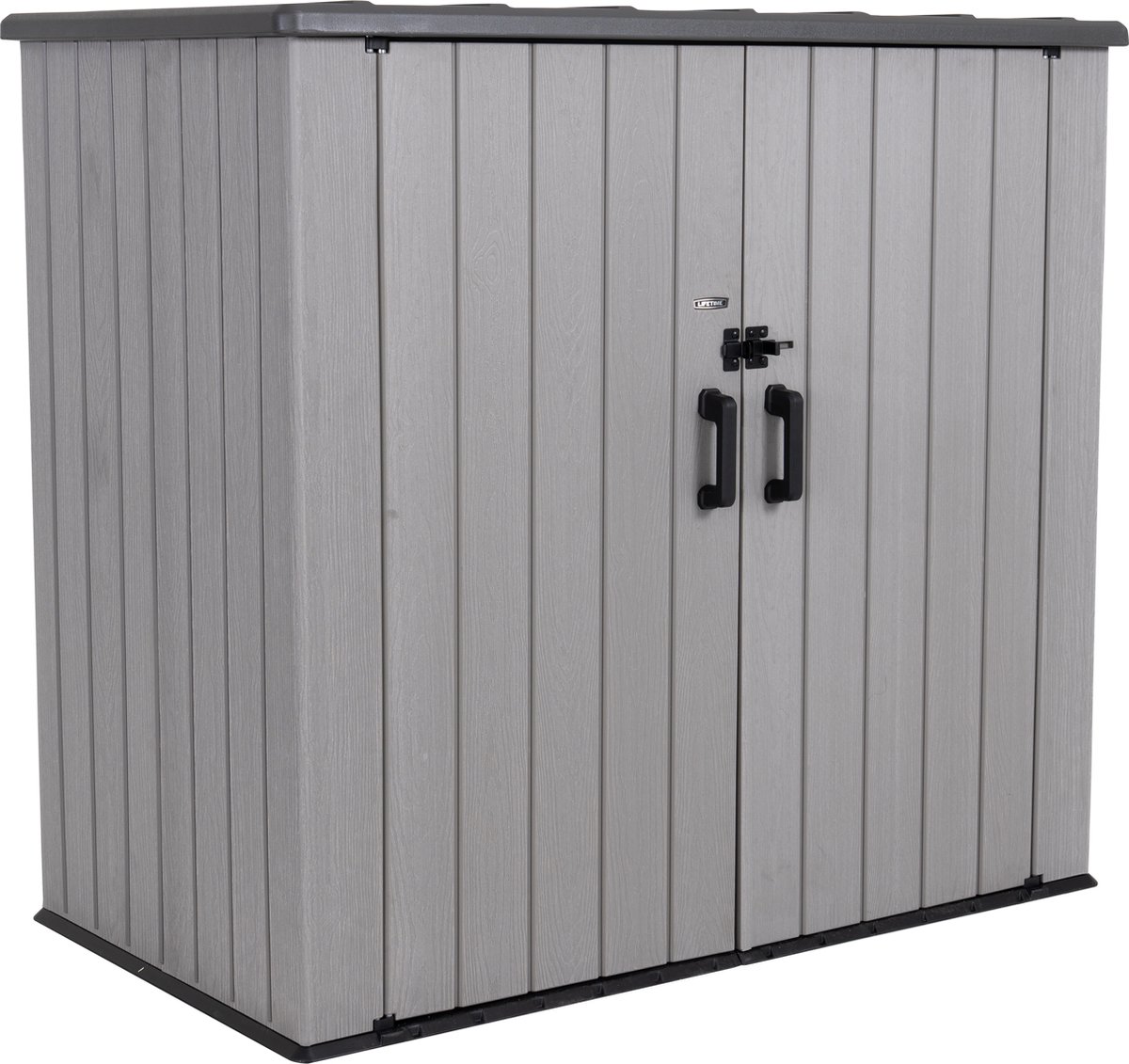 Lifetime Lg60331 kunststof opbergkast tuin 111x192x176 cm -