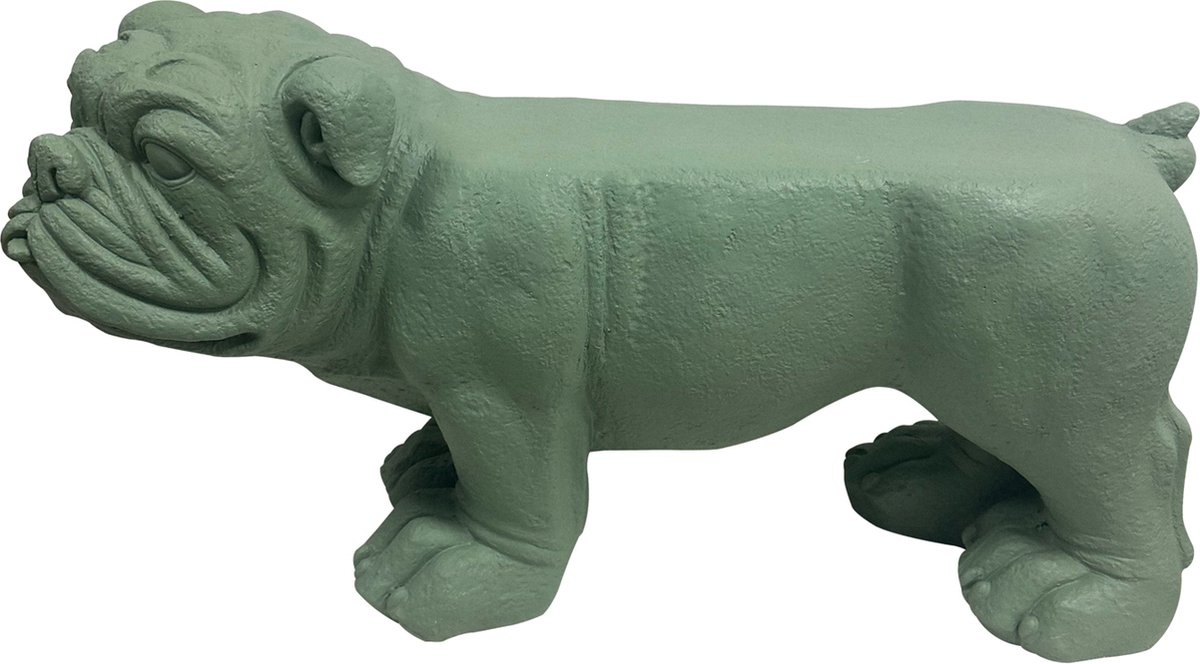 Leitmotiv outdoor bankje dog grijsjade