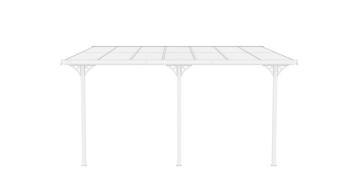 Westmann Aluminium terrasoverkapping bruce 300x435x270 cm -