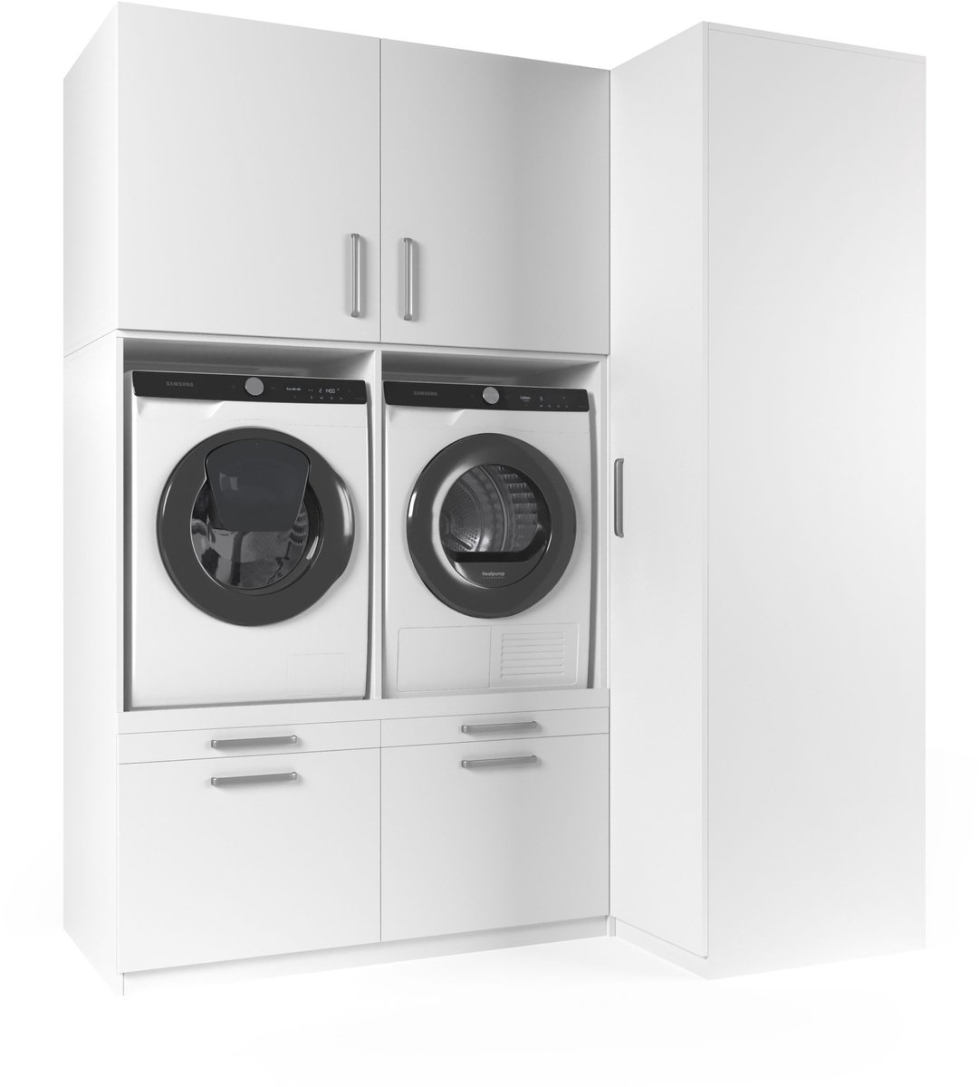 Wasophoogte Wasmachine kast seoul – pure