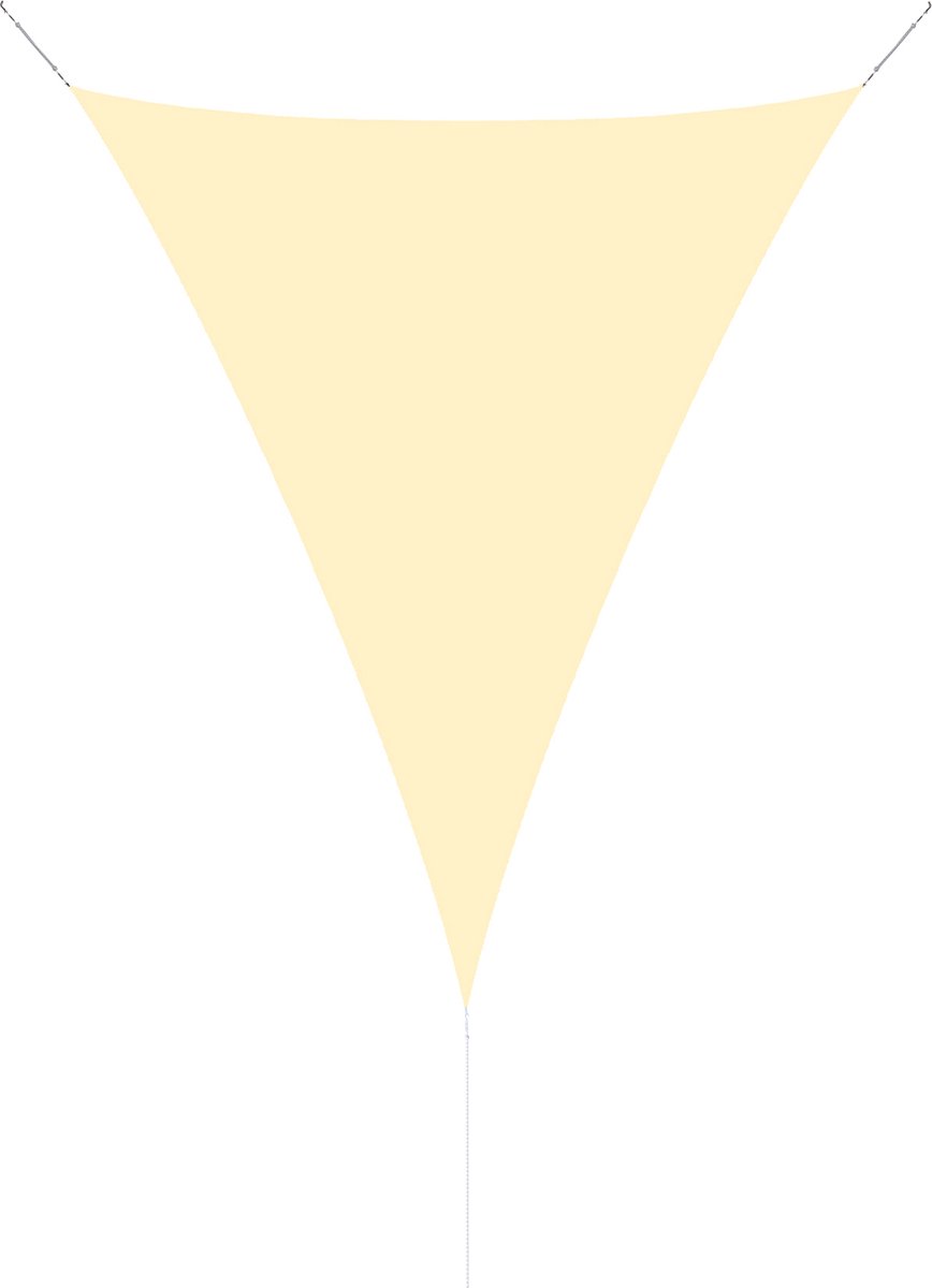 Hanse® Schaduwdoek driehoek gelijkbenig waterafstotend 5x7x7 m