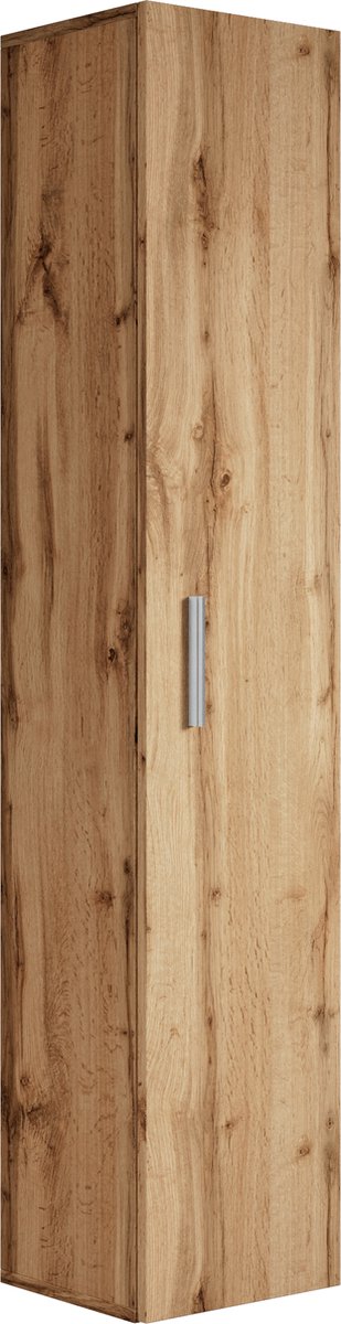 Badplaats Badkamerkast pluto 30 x 30 x 150 cm - hangende badkamerkasten