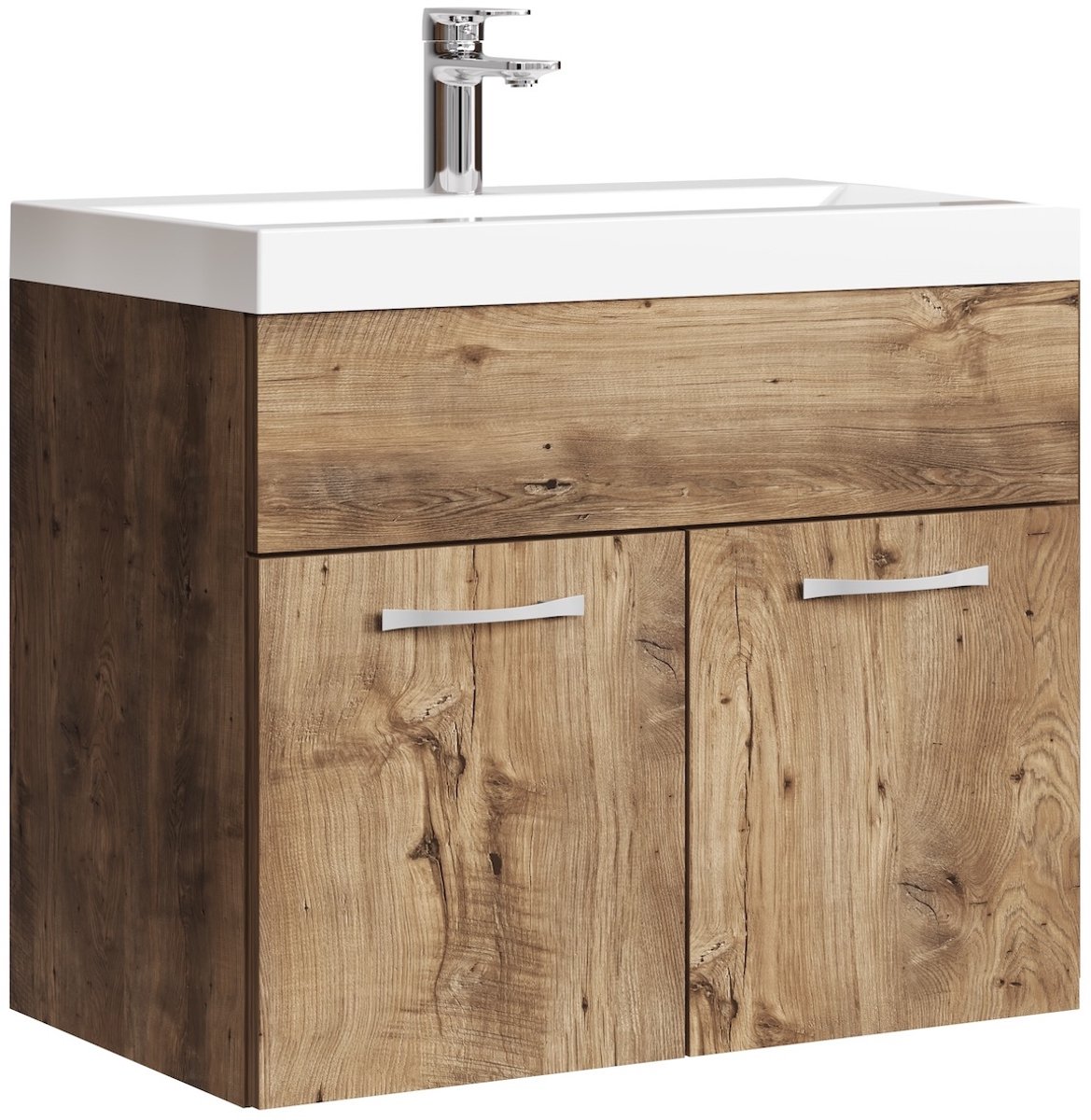 Badplaats Badkamermeubel montreal set 01 60 x 35 cm bruin badmeubel