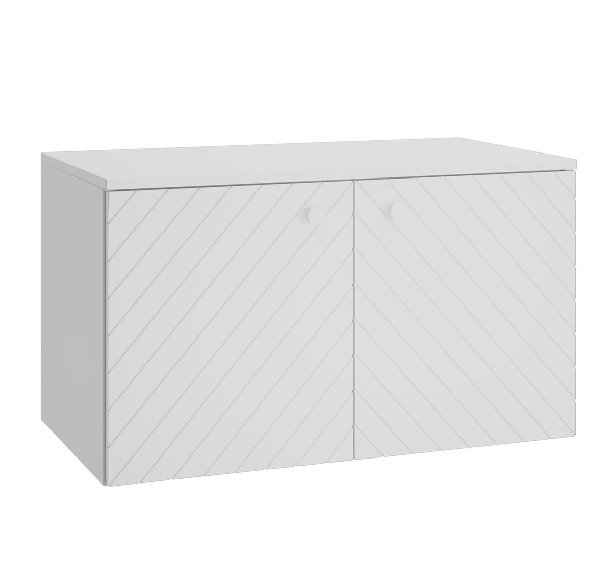 Badplaats Wastafel onderkast orlando 80 x 44 x 46 cm mat badkamerkast –