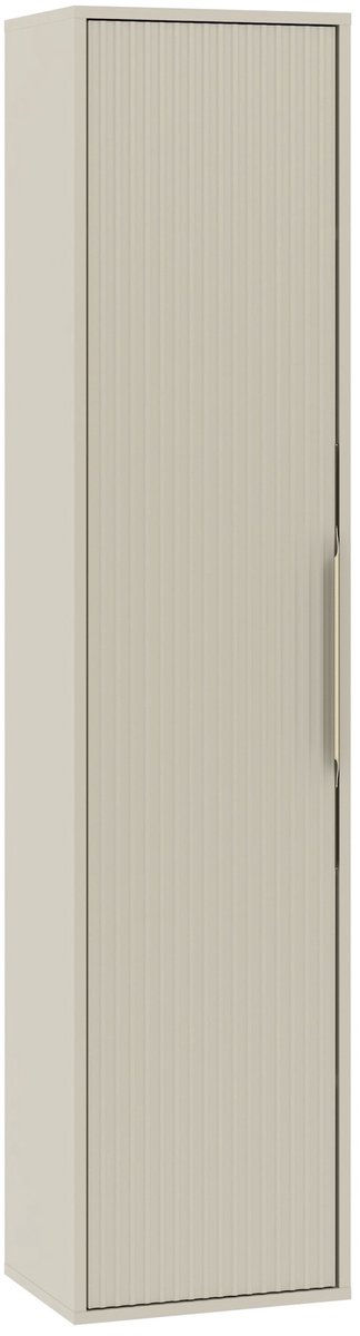 Badplaats Badkamerkast rimini 38 x 33 x 170 cm beige hangende kolomkast met