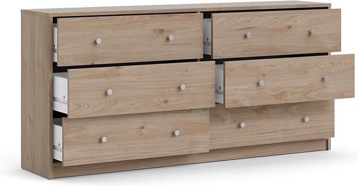 CaliCosy Dubbele ladekast met 6 lades b143,1 cm lise