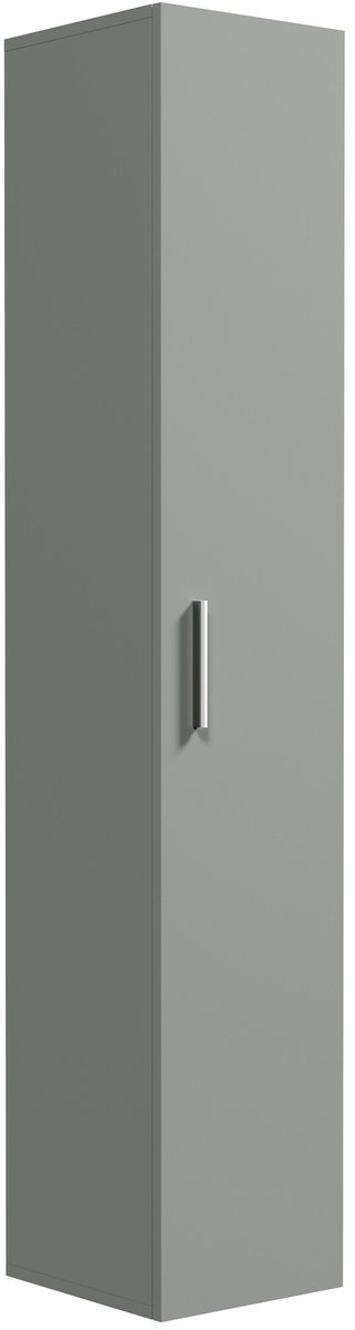 Badplaats Badkamerkast pluto 30 x 30 x 150 cm mat hangende kolomkast