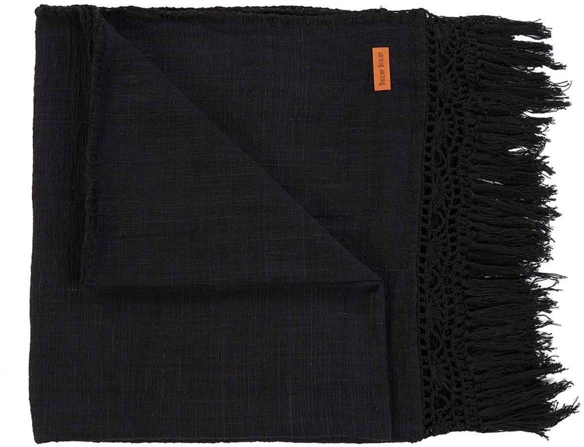 Bazar Bizar The gypsy bed throw black