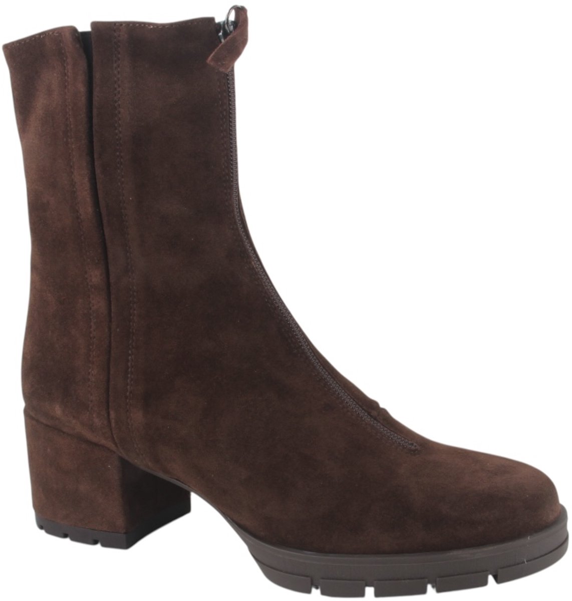 Unisa Jecko bs brown dames enkellaarzen gekleed