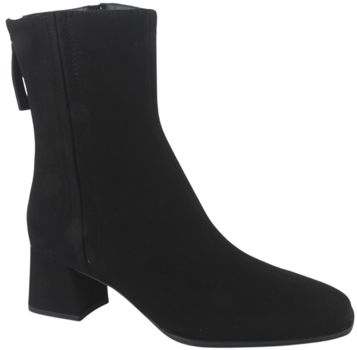 Unisa Lucas f25 ks black dames enkellaarzen gekleed