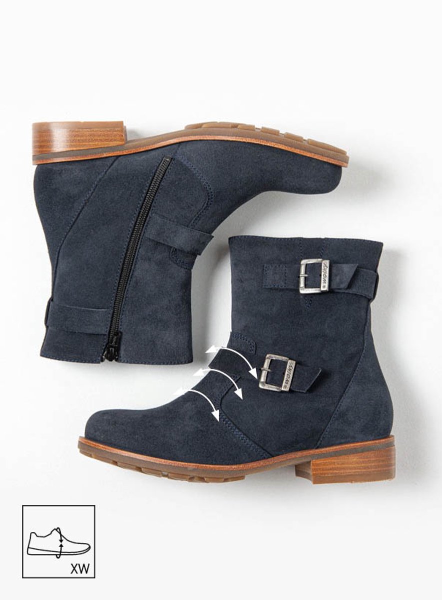 Wolky 0448640-800 dames enkellaarzen sportief