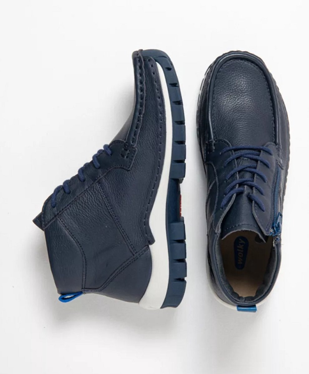 Wolky 0474030-820 dames veterboots sportief