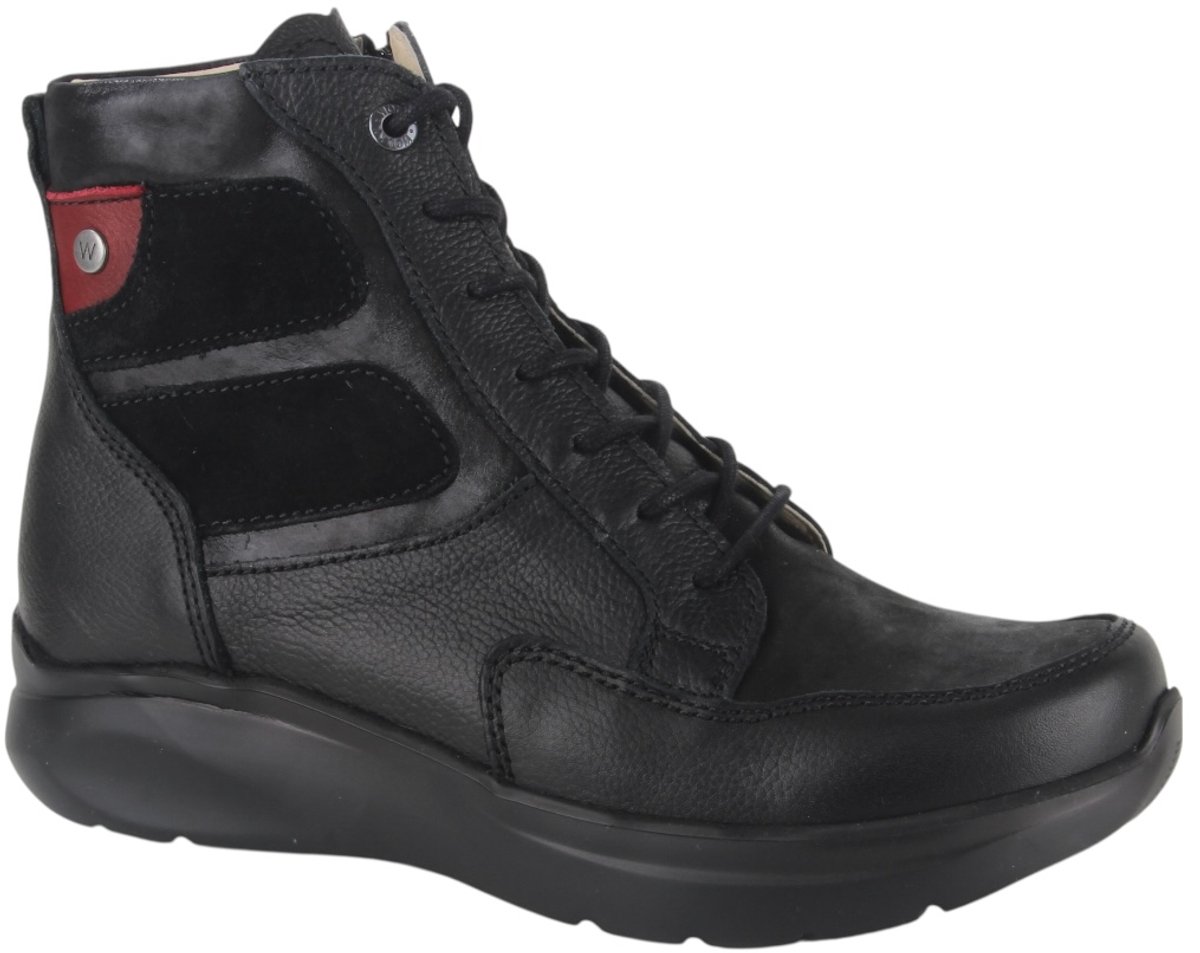 Wolky 0640290-000 dames veterboots sportief