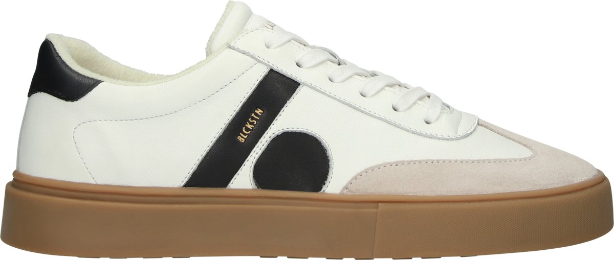 Blackstone Eg554 white black heren sneakers
