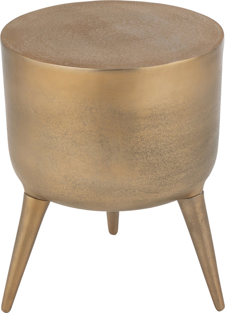 J-Line Stool fone aluminium gold