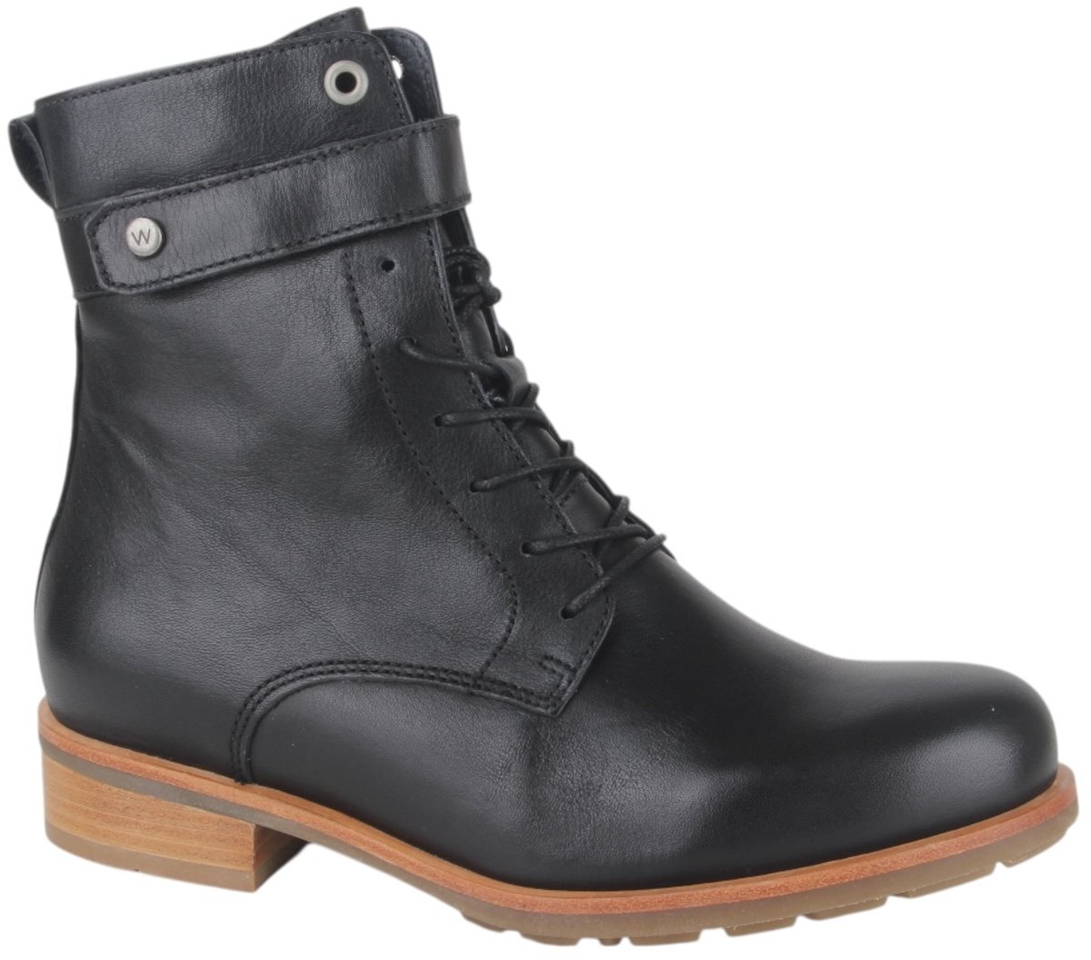 Wolky 0448520-000 dames veterboots gekleed