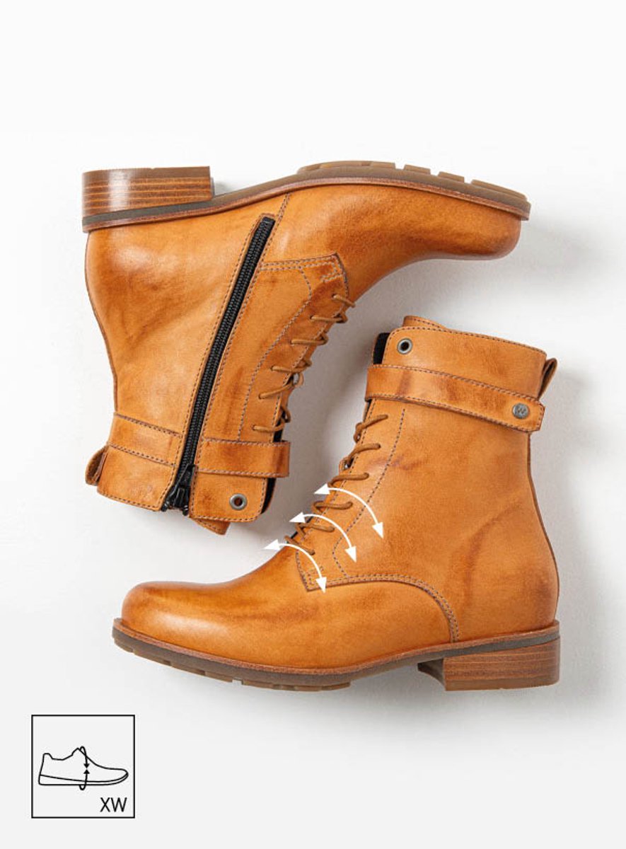 Wolky 0448520-420 dames veterboots gekleed