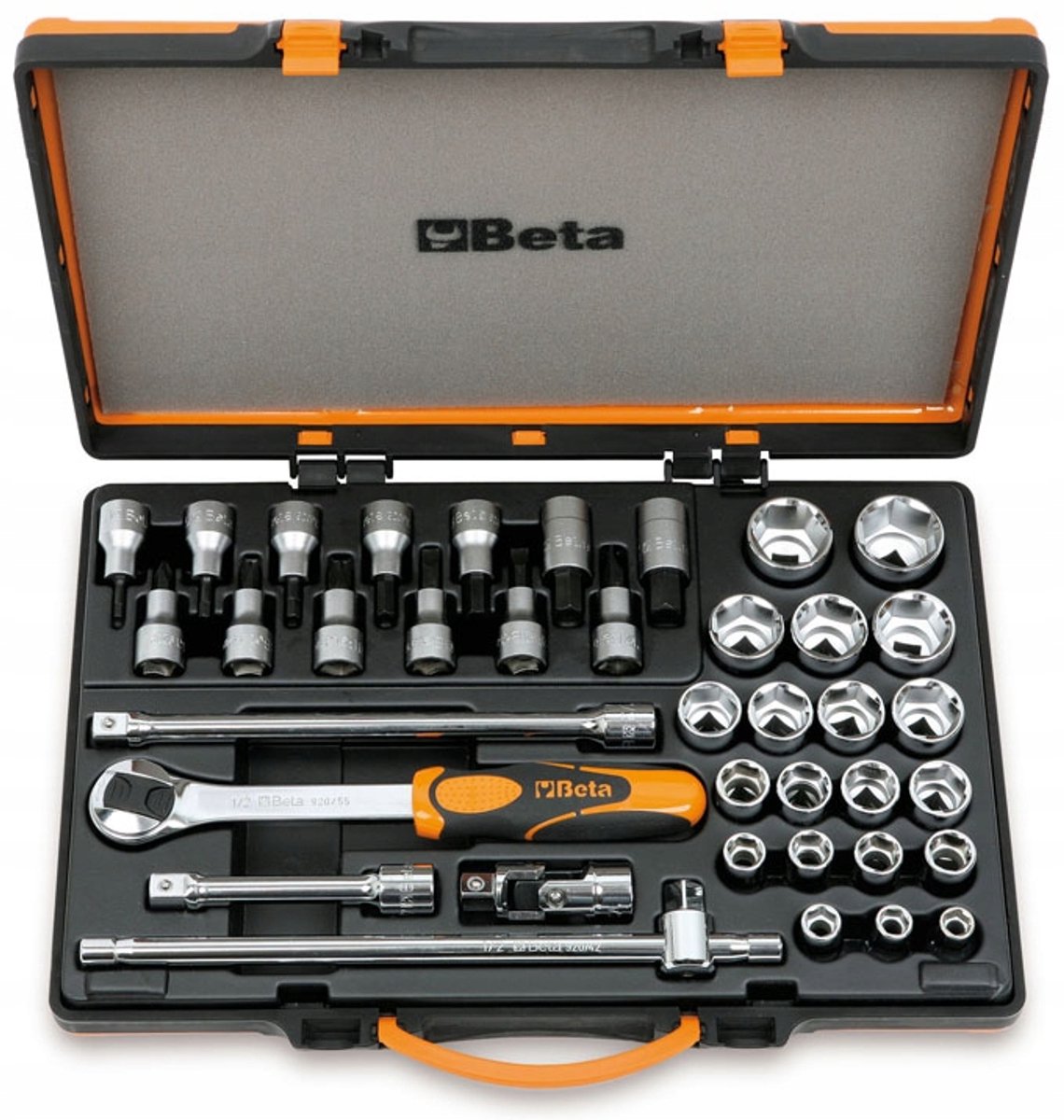 Beta Doppendoos met 20 dopsleutels, 13 schroevendraaierdoppen en 5 toebehoren 920A/C33 - 009200985