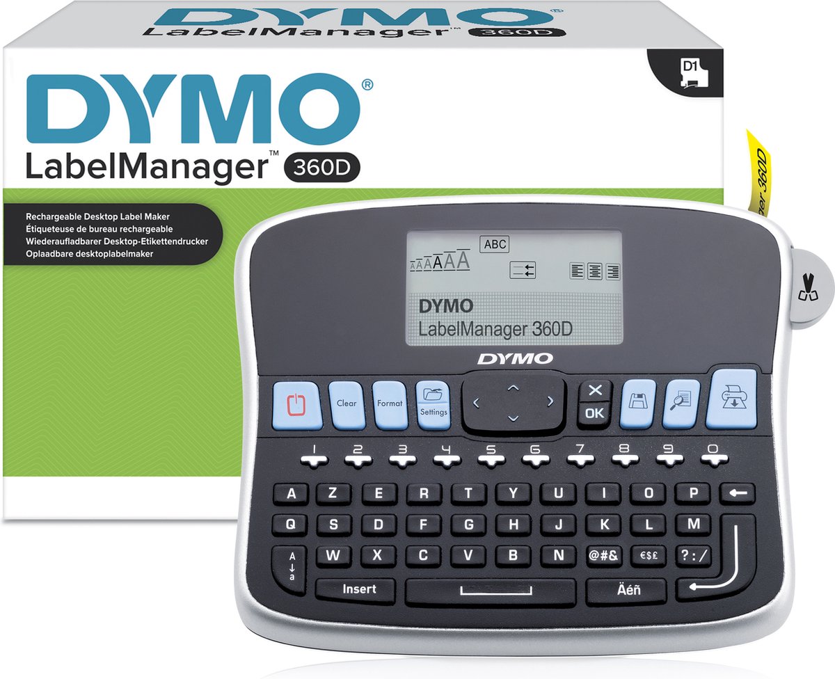 Dymo LABELMANAGER 360D KEYBOARD
