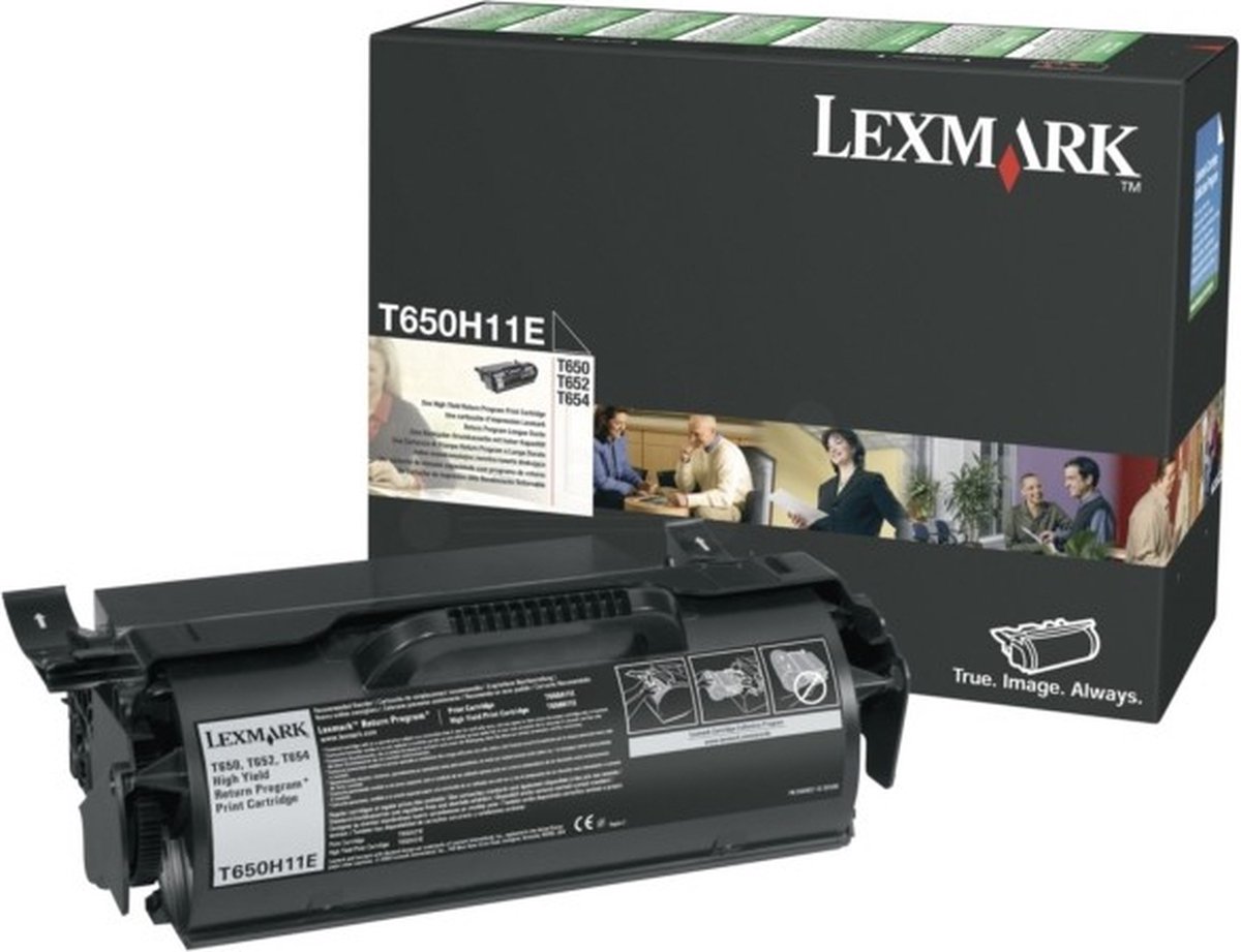 exmark T650H11E Toner Zwart HC return pr