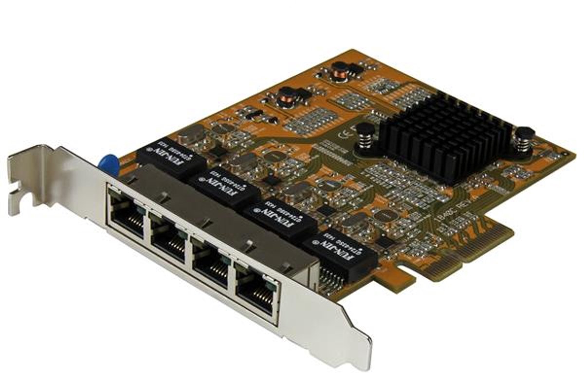 Startech 4-Port PCIe Gigabit Network Ada