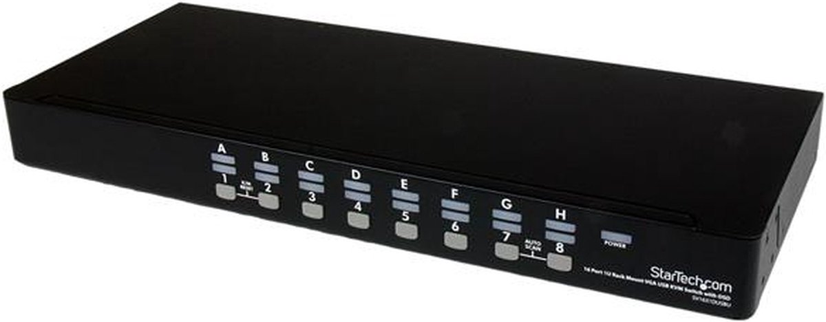 Startech 16 Port 1U Rackmount USB KVM Sw