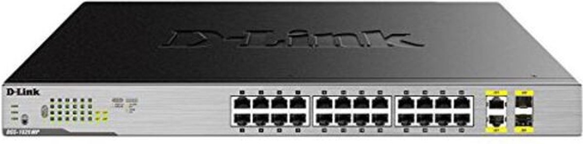 D-Link 24-Port Desktop Gigabit PoE + 2GE