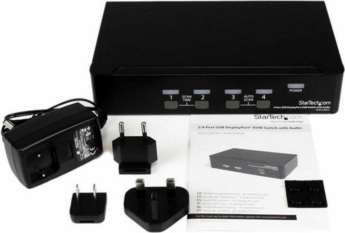 Startech 4 Port USB DisplayPort KVM Swit