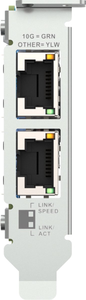 QNAP Dual-port BASET 10GbE network