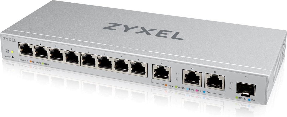 Zyxel XGS1250-12 12-Port Smart Managed M