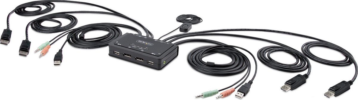StarTech 2-Port Dual-Monitor Cable KVM S