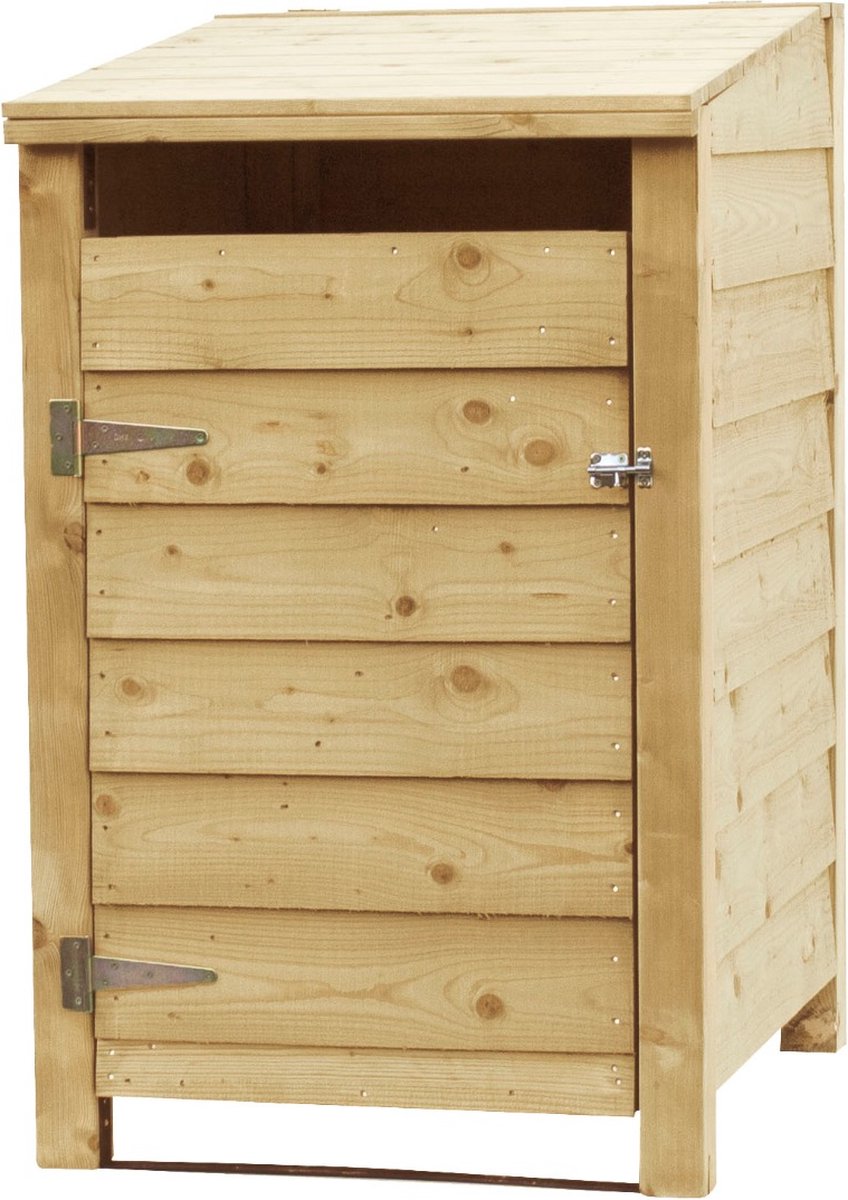 Kliko ombouw container ombouw klikoberging klikokast containerberging 1 container enkel dicht 129x80X91cm