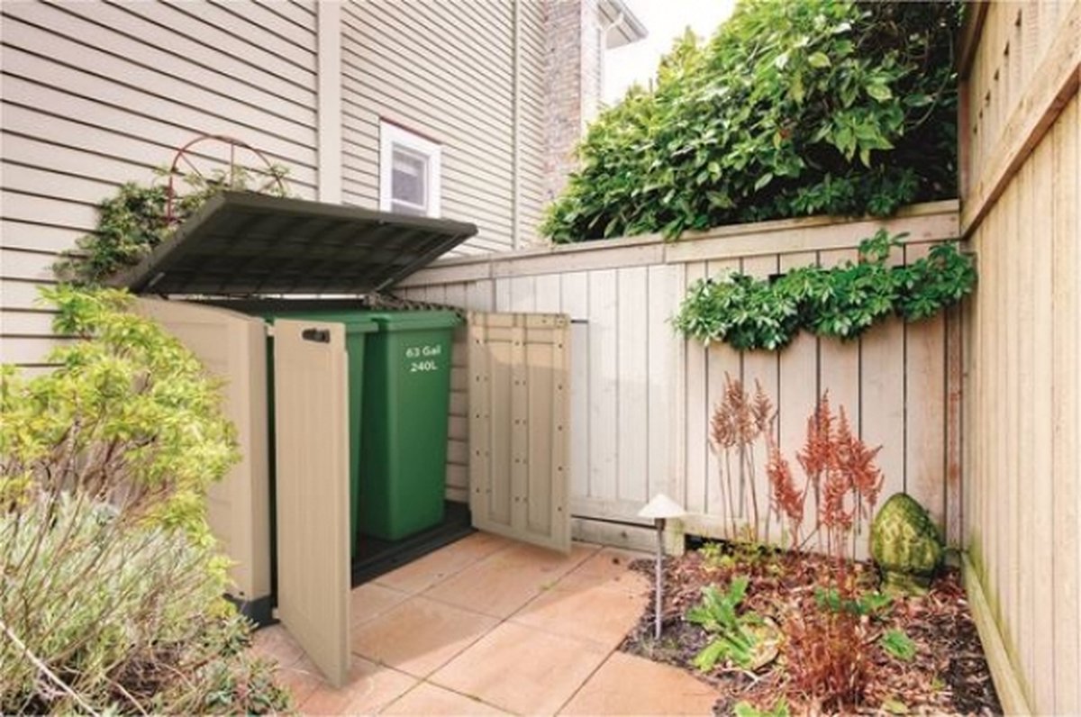 Kliko ombouw container ombouw klikoberging klikokast containerberging dubbel kunststof groot Max