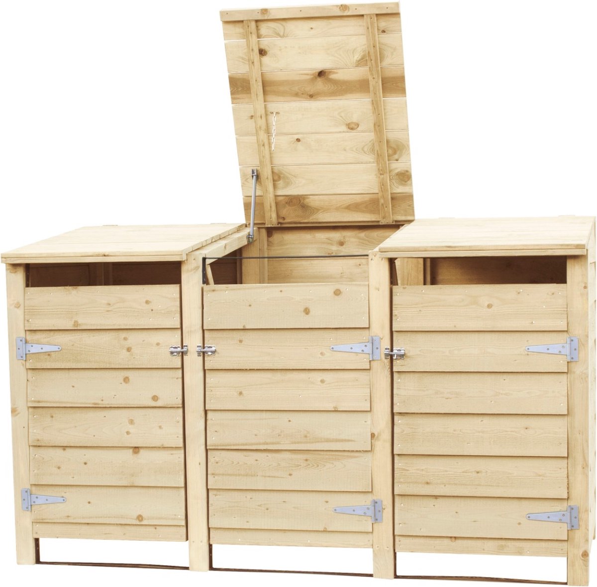 Kliko ombouw container ombouw klikoberging klikokast containerberging 3 containers triple dicht