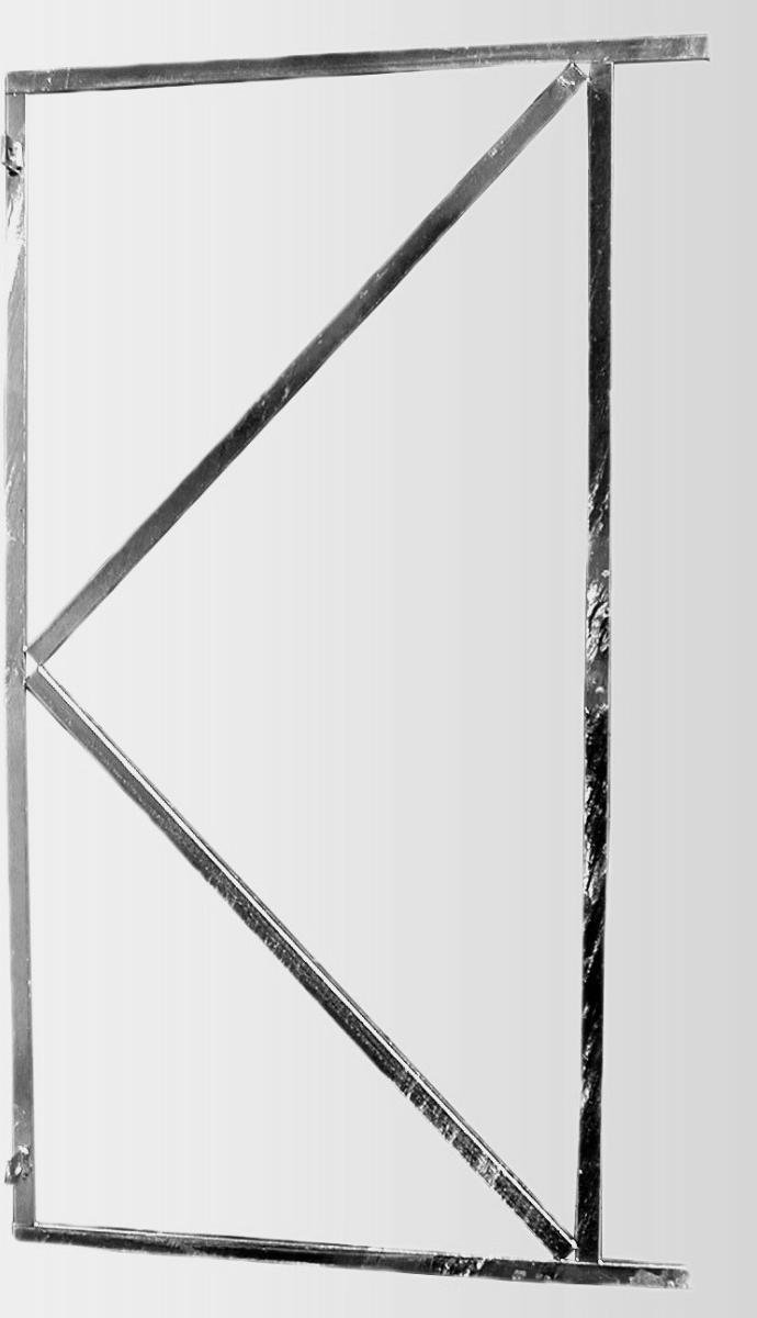 Poortframe tuinpoort verstelbaar 100x180cm
