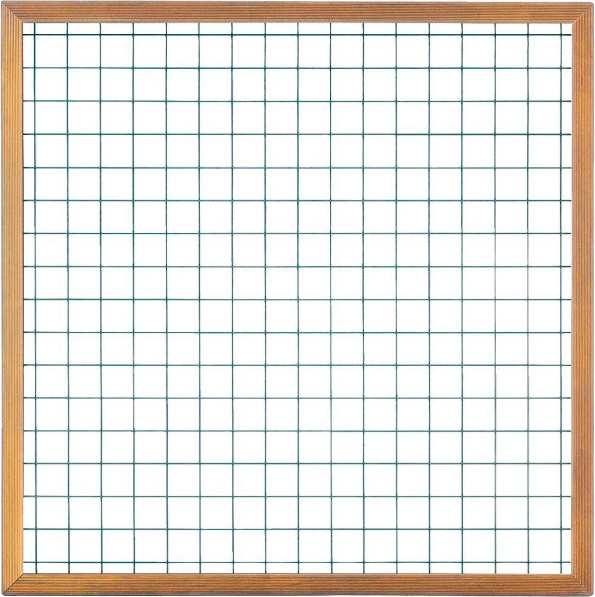 Schutting hardhout trellis 180x180cm