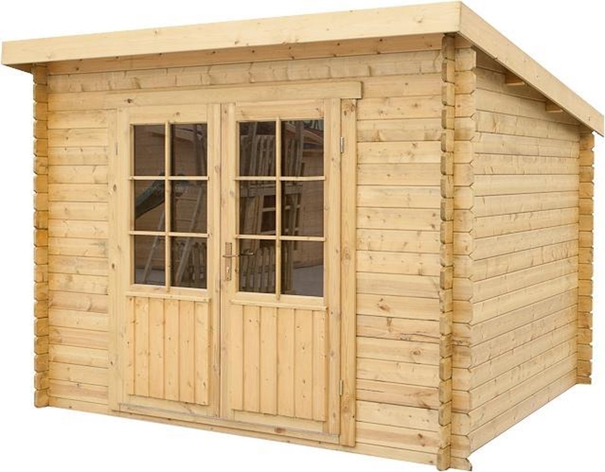 Houten tuinhuisje Heywood 300x250cm