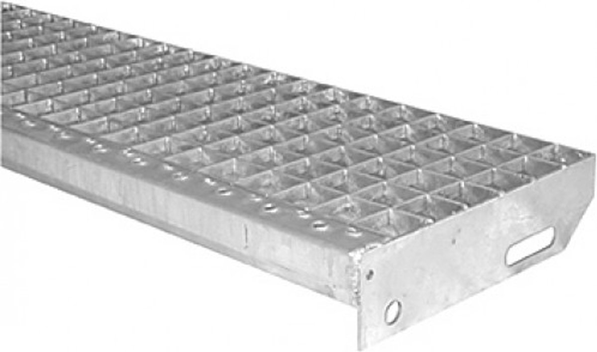 Traptrede roostertrede 70cm thermisch verzinkt