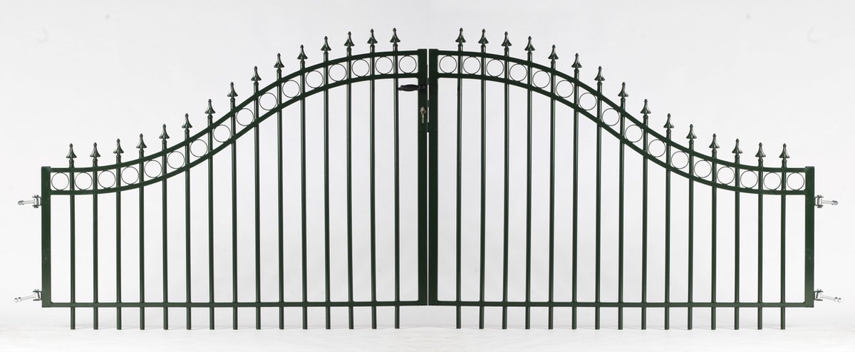 Inrijpoort sierhekwerk de Luxe 60/110x338cm