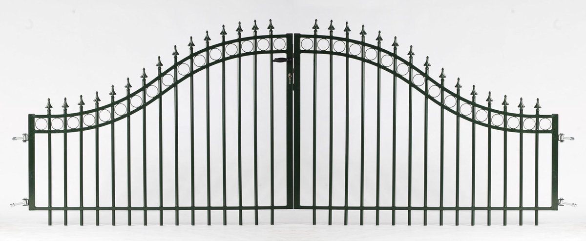 Inrijpoort sierhekwerk de Luxe 80/130x338cm