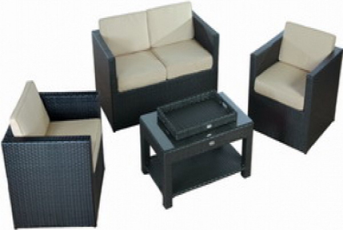 Loungeset tuinset wickerset Ambiente