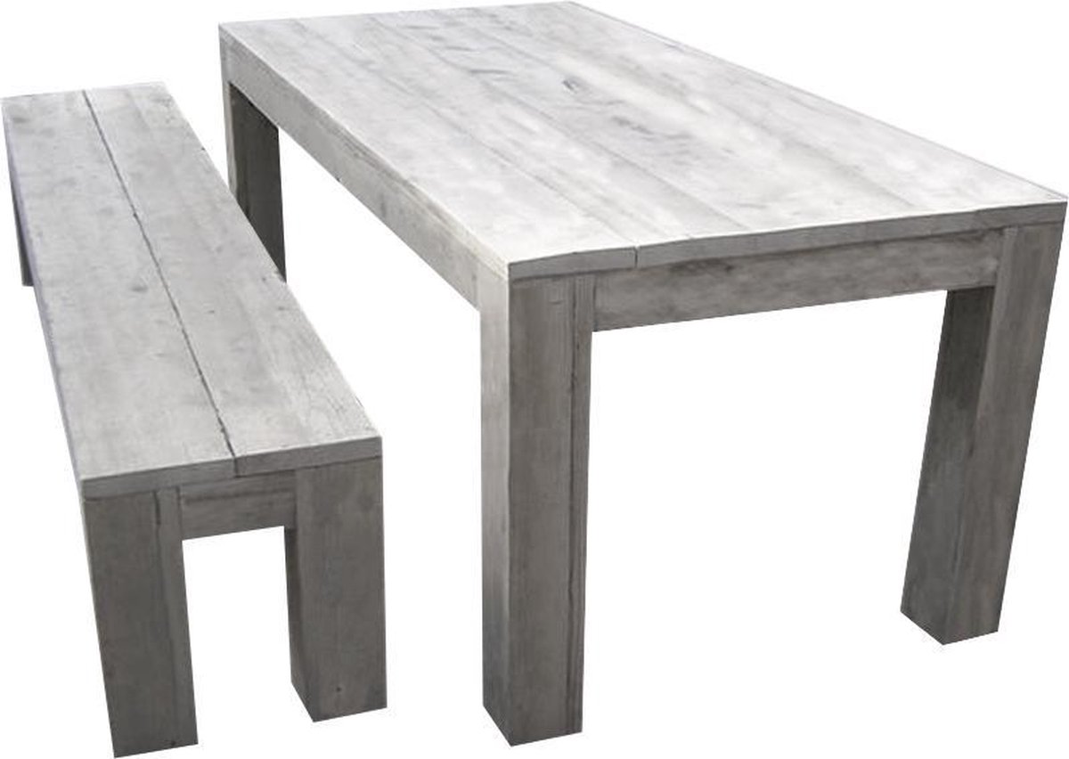 Steigerhouten tafel vintage tuinmeubelen 250x100x75cm