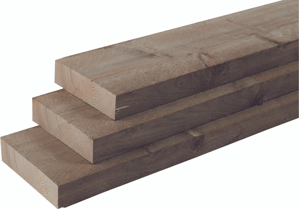 Steigerplanken steigerhout vintage gebeitst 500cm (32x200mm)