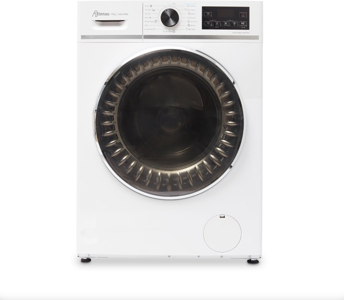 Altenau Xqg100nl1441dph Wasdroogcombinatie Xqg100nl1441dph – 10 Kg Wassen 6 Kg Drogen – Wit-titanium Grijs | Welhof; Dé Outlet Store Van De Benelux