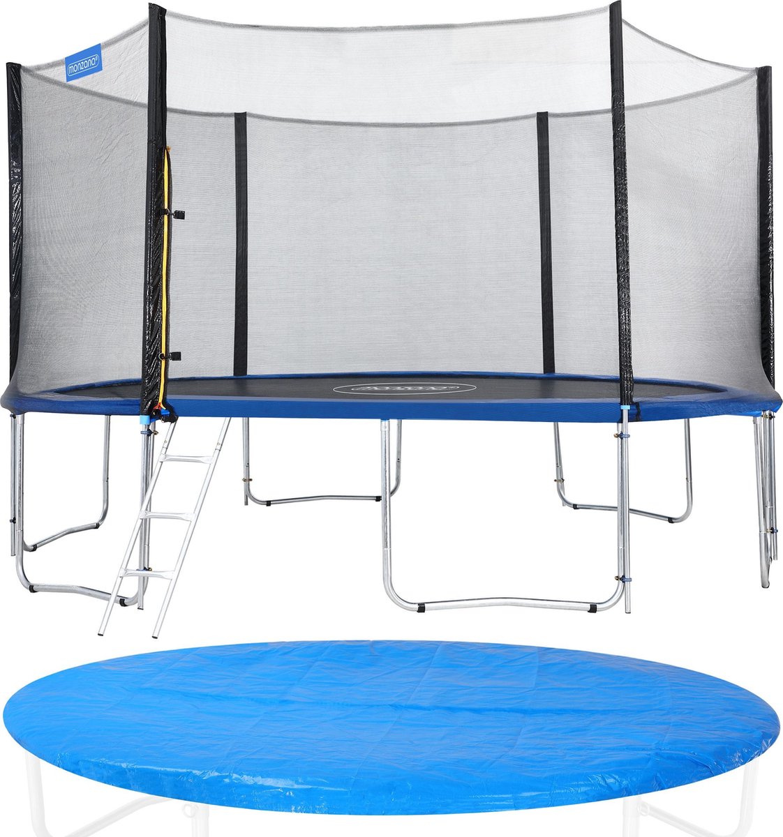 Trampoline Ø427cm incl veiligheidsnet TÜV SÜD GS hoes