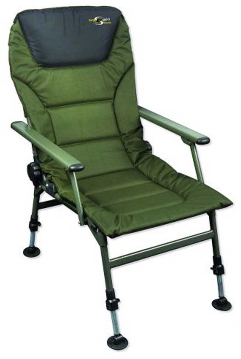 Gevoerde stoel met armleuningen Carp Spirit Level